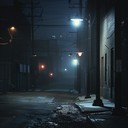 distorted guitar evokes raw, angsty urban environment