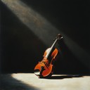 an orchestral piece evoking eerie, haunting, and mysterious ambience.