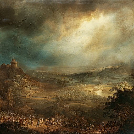 A composition designed to evoke grandeur and heroism, featuring sweeping strings, bold brass, and powerful percussion. It paints the scene of a climactic battle between good and evil, where every note heightens the intensity and stakes. The main motif reoccurs with increasing urgency, building to a breathtaking climax and a victorious, triumphant finale.