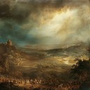 epic orchestral piece with intense and dramatic themes