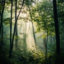 ethereal flute play amidst nature’s calm