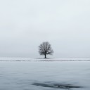 ethereal echoes signaling winter's serene, poignant departure.