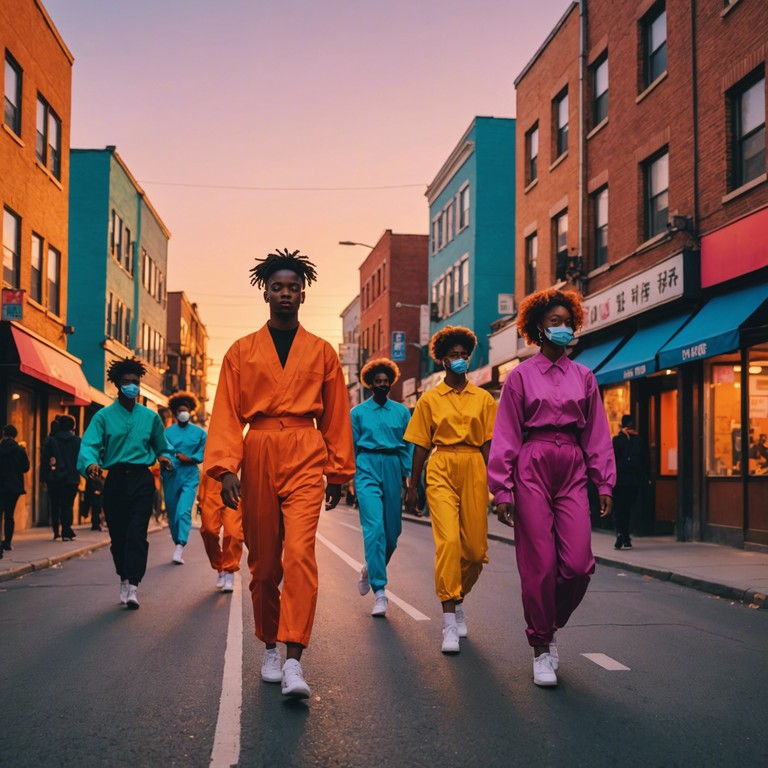 This track melds the vivacious energy of contemporary dancepop with the infectious rhythms of classic cumbia. The piece is designed to evoke the feeling of a lively street festival at sunset, with intricate rhythms that make it impossible not to dance. The primary instrument driving this energetic fusion is the accordion, supported by synthesizer based dance beats, creating a modern yet traditional sound. This track melds the vivacious energy of contemporary dancepop with the infectious rhythms of classic cumbia. The piece is designed to evoke the feeling of a lively street festival at sunset, with intricate rhythms that make it impossible not to dance. The primary instrument driving this energetic fusion is the accordion, supported by synthesizer based dance beats, creating a modern yet traditional sound.