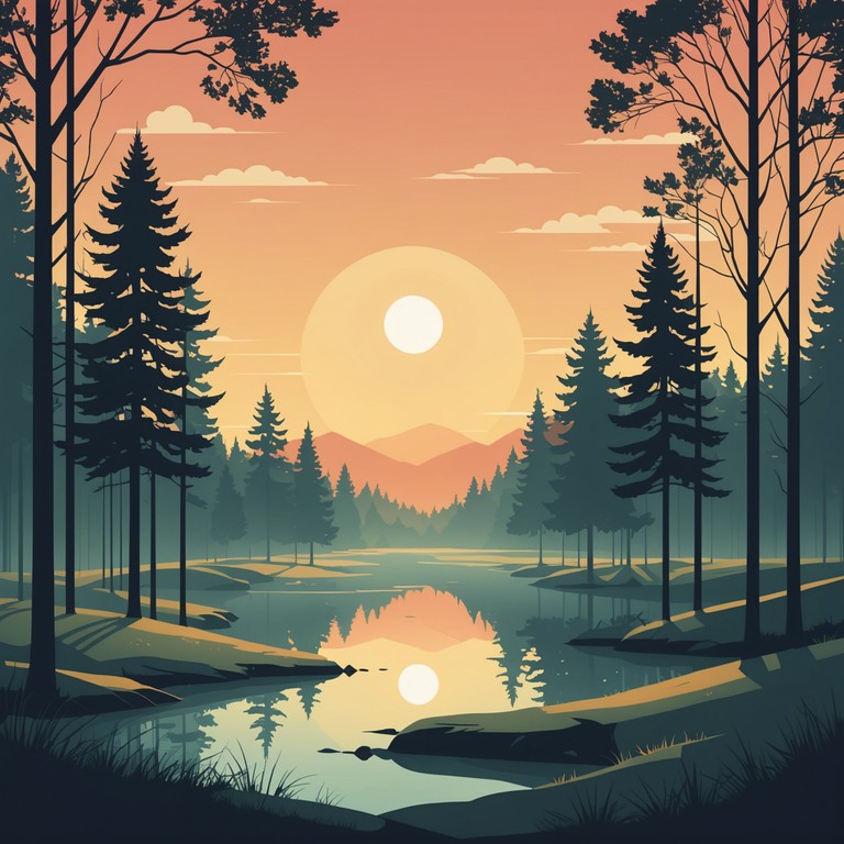 This composition captures the essence of a peaceful and refreshing morning as the sun gently rises, casting soft light across dew soaked landscapes. The soothing sounds help awaken the senses gently, encouraging a calm and uplifting start to the day.