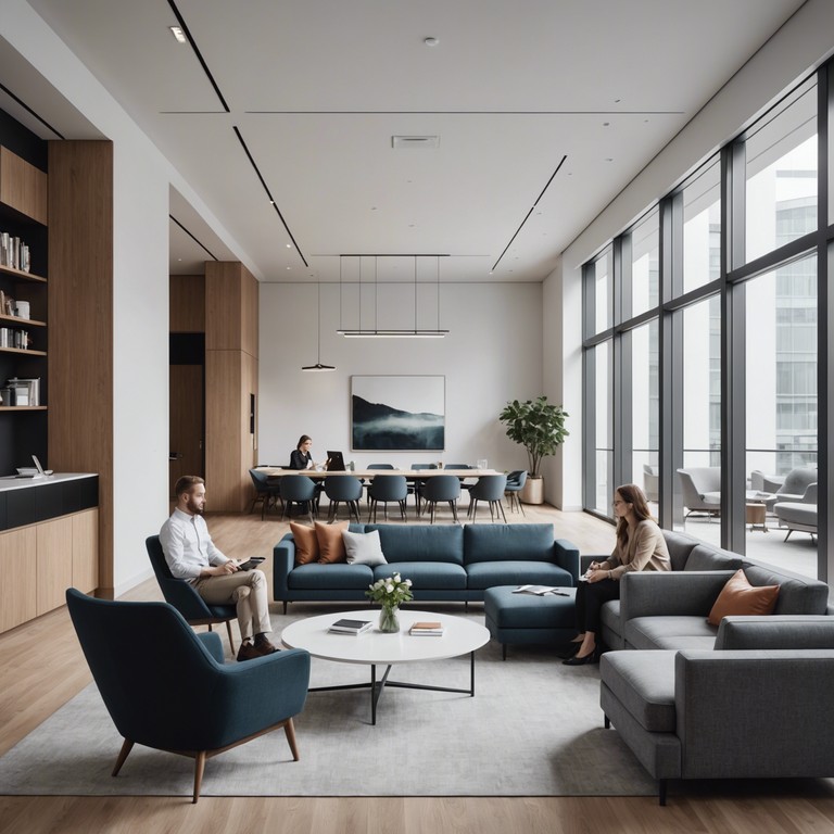 An energizing piano led melody that harnesses the essence of success and growth in the corporate world, designed to inspire and foster an air of accomplishment and forward thinking in professional settings.