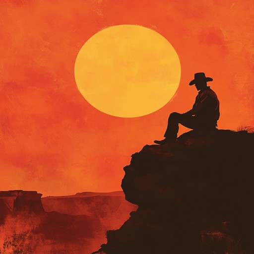 A melancholic instrumental piece that captures the essence of a lonely cowboy reminiscing about lost love on the open prairie. The slow, sorrowful melodies are complemented by the gentle strumming of an acoustic guitar, evoking a deep sense of nostalgia and heartache.