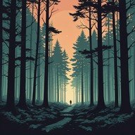 subterranean metallic resonance in dark forests