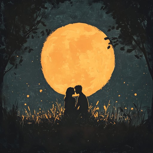 A serene, guitar focused piece capturing whispers and secrets shared under moonlight, evoking a dramatic tone filled with romantic tension. Perfect for intimate late night settings, blending nuanced melodies with atmospheric effects.