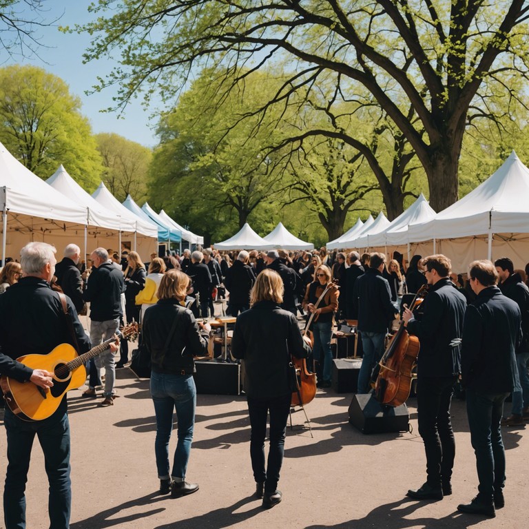 Evoking the joyous spirit of a bustling folk festival in the heart of spring, this alternative version uses increased tempo and additional folk instruments to amplify the festive mood.