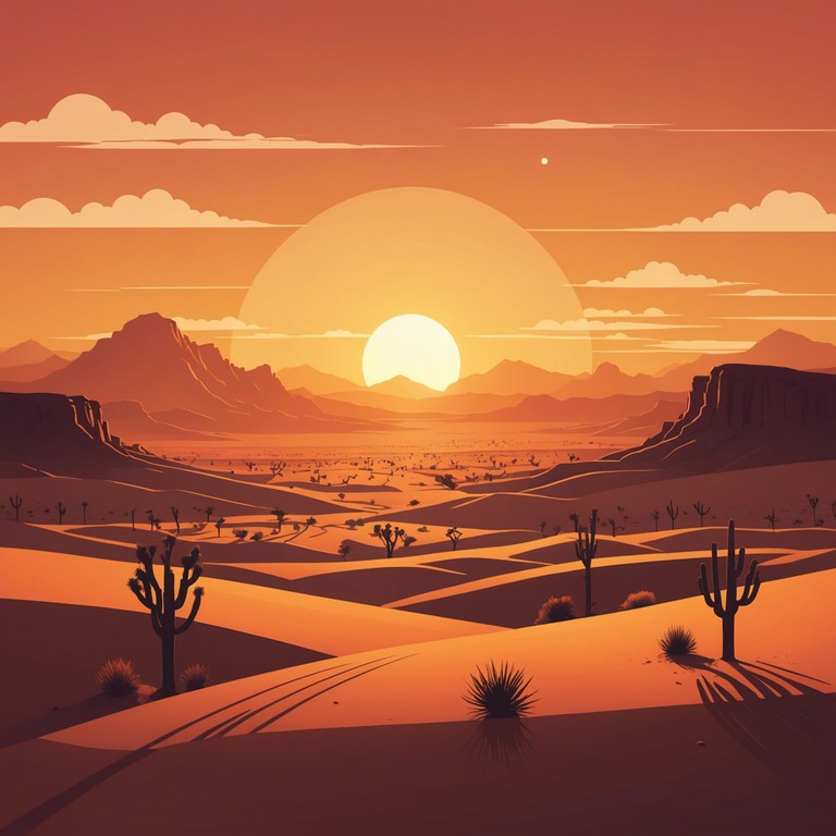 This instrumental track combines traditional middle eastern instruments with modern ambient sounds to capture the serene yet introspective mood of a desert at dusk. The music invites listeners into a reflective journey, perfect for deep thought or meditation.