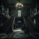 eerie atmosphere with haunting orchestral baroque essence