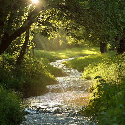 Lose yourself in the tranquil harmony of nature as the flute's melody merges with water's gentle flow, creating a calming retreat from the busy world.