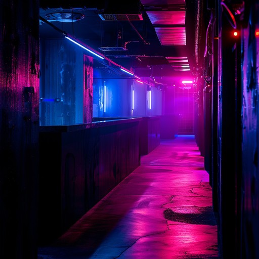 A mesmerizing dark jazz house track featuring haunting saxophone melodies entwined with deep, groovy bass lines and eerie atmospheric sounds. Picture a dimly lit underground club where the shadows come to life, giving the music an otherworldly feel. Pulsating beats and eerie synths create a sense of nocturnal mystery and allure.