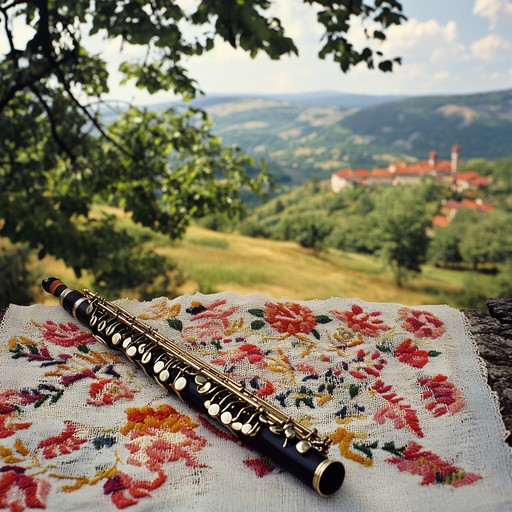 This instrumental chalga piece features evocative clarinet melodies interwoven with gentle string arrangements, creating a tender, nostalgic atmosphere that reflects the emotional depth of balkan music with soft dynamics.