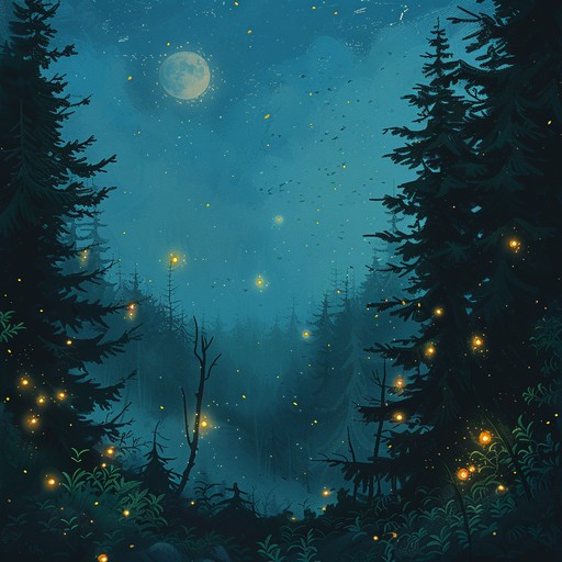 This piece uses a lush orchestral arrangement to evoke scenes of moonlit forests, magical creatures dancing in the night, and dreamy, enchanted meadows. Strings, woodwinds, and soft brass create a whimsical and mesmerizing ambiance, perfect for listeners yearning for an escape into a fairy tale world. The composition flows gently yet dynamically, adding layers of depth and wonder with each new passage.