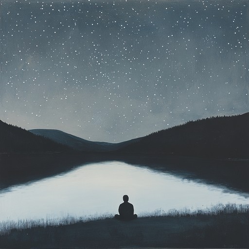 An instrumental ambient track that delves into the depths of introspection, blending gentle piano melodies with subtle atmospheric textures to evoke a sense of inner reflection and emotional depth.