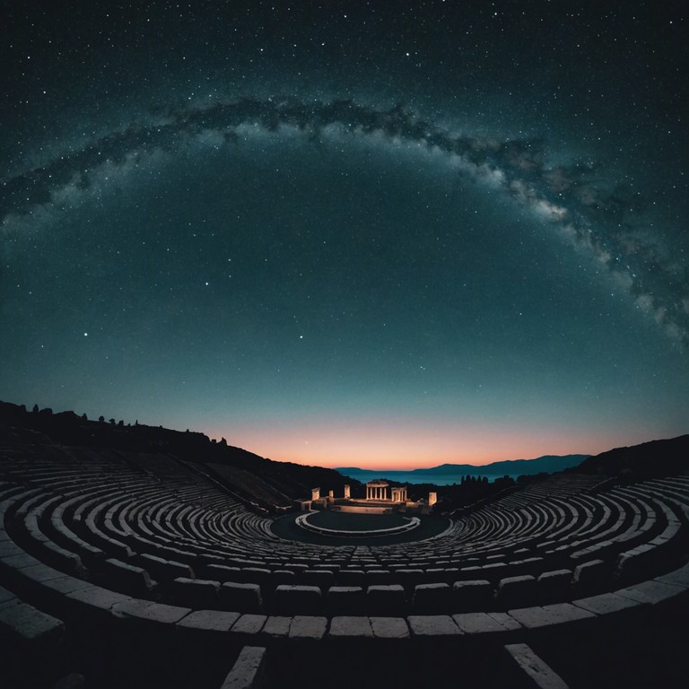 This composition leverages powerful operatic techniques to evoke stories of ancient myths and legendary heroes, enveloping the listener in a journey through time where voices rise like the winds of history. The single focus on classical strings enhances the mythic and timeless feel, creating a profound emotional resonance that mirrors the awe inspiring legacies of old.