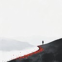 melancholic guitar melodies weave through haunting atmospheric layers