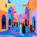 light hearted instrumental capturing middle eastern carefree essence