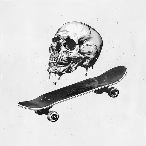 This track embodies the rebellious spirit of skateboarding with fast-paced rhythms and adrenaline-pumping riffs, designed to resonate with the thrill of grinding rails and executing flips, enhancing the listener's experience of speed and freedom