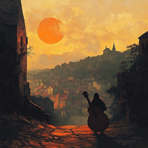 This piece weaves the rich timbres of the medieval lute with stirring rhythms, evoking the bold spirit of a defiant troubadour challenging the norms of his time. The melody ascends and descends, symbolizing the struggles and triumphs of rebellion, immersing listeners in a journey through historic defiance.