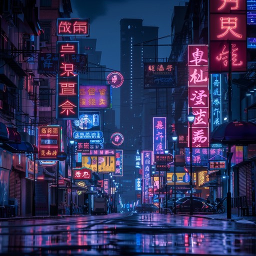 A captivating instrumental evoking the neon lit allure of midnight seoul, blending enigmatic melodies with rhythmic k pop beats and eerie electronic nuances. The track conjures images of an urban landscape drenched in mystery, drawing listeners into its hypnotic ambiance.