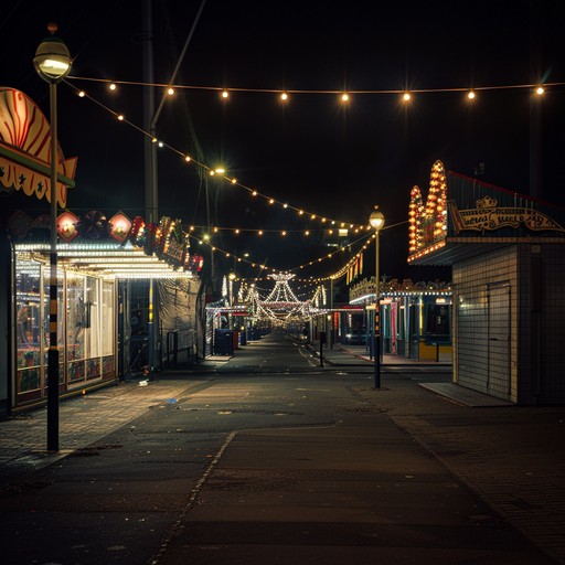 A composition reflecting on the bittersweet end of a carnival day, with slow, nostalgic melodies on the accordion, painting pictures of fading lights and past laughter.