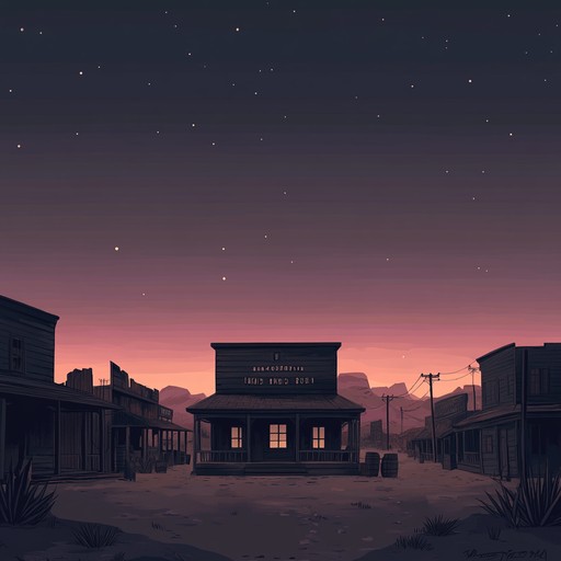 A chilling, lonely piece that evokes the haunting vastness of the old west with eerie harmonica melodies swirling through ghost town vibes. The sound drifts across an arid soundscape, mingling old frontier spirit with the echoes of those long gone.