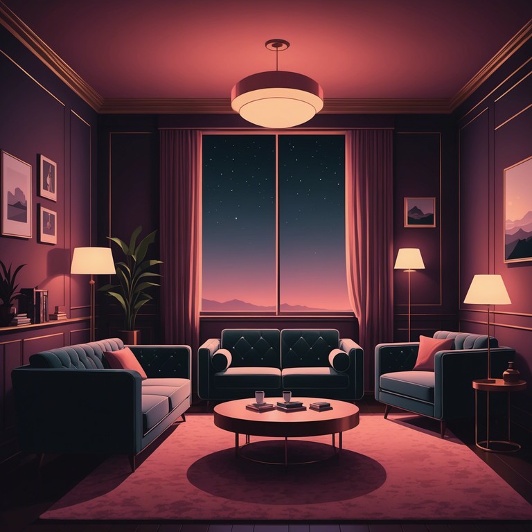 This track features a deeply relaxing melody characterized by its soft torch lounge style, making extensive use of smooth jazz elements complemented by ambient influences to create an enchanting atmospheric experience. The song maintains a gentle, slow pace which invites the listener into a world of serene reflections.