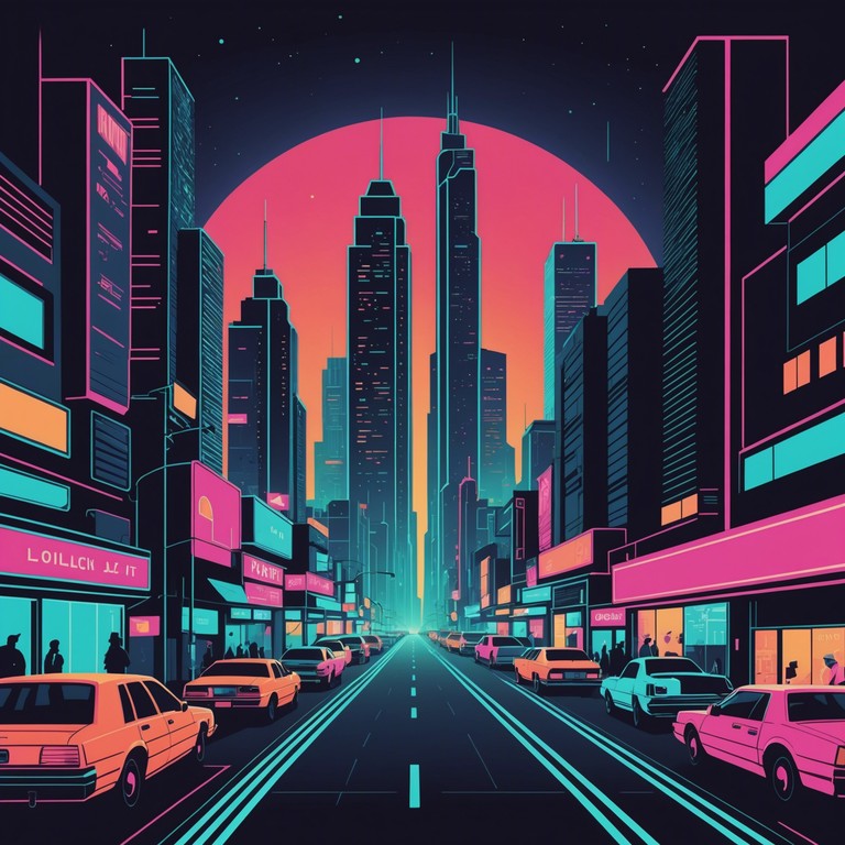 Dive deeper into a synth driven journey through a digital landscape, where the vibrant energy of a cyberpunk city is captured through rapid beats and compelling electronic melodies. Perfect for setting an intense, futuristic gaming environment or an animated feature's action sequence.