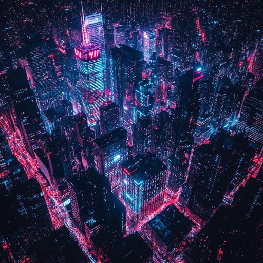 Immerse yourself in soothing, ambient cyberpunk sounds, perfect for unwinding after a long day. Haunting synths blend with gentle hums of electronic atmospheres to create a dreamlike auditory escape.