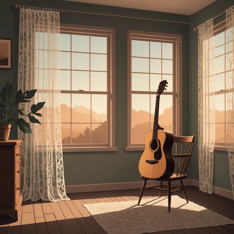 An enchanting instrumental featuring the gentle pluck of acoustic guitars layered with a soft orchestral background, creating a serene and heartwarming ambiance. Perfect for moments of reflection or tender romantic scenes.