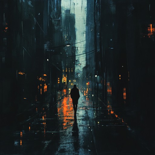 This instrumental paints a musical picture of a melancholy urban night, using soft piano undertones complemented by lo fi hiphop beats. The atmospheric pads add depth, making it a perfect backdrop for reflective moments.