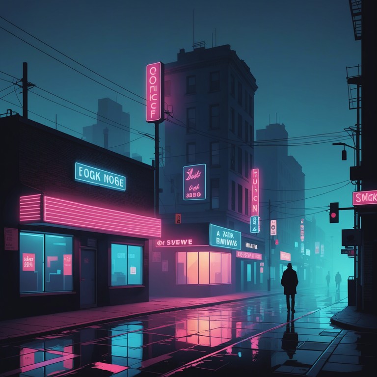 Echoes of the dark city uses synth layers and minor scales to accentuate its ghostly kpop stylings, creating an unsettling yet irresistibly engaging sonic environment, pushing the boundaries of typical pop music with its dark, atmospheric pressure.