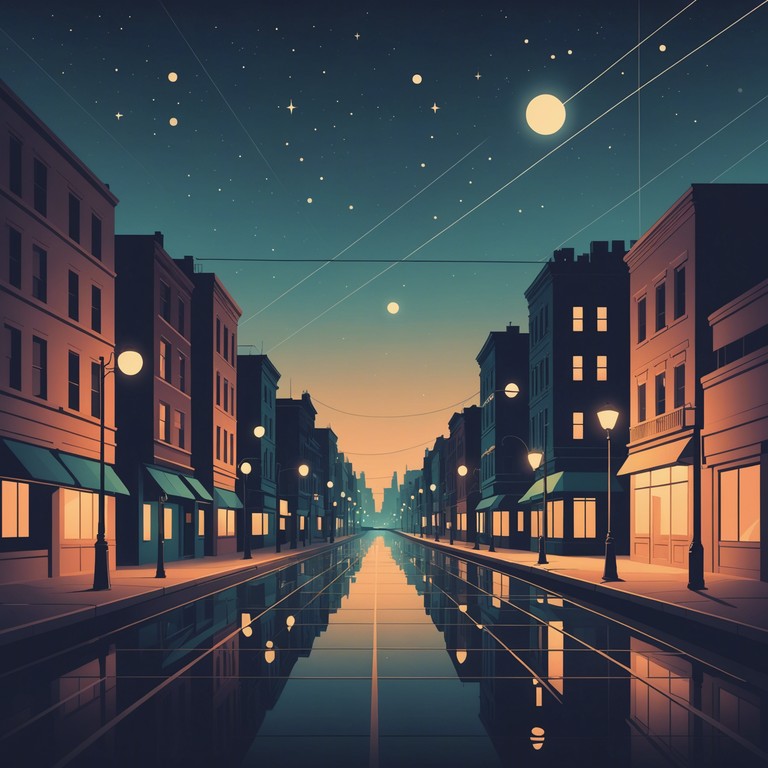 Where the heartbeat of the city's nightlife meets the calm of late night introspection, this track offers a fusion of lively dance rhythms with soothing, thoughtful piano notes. It's perfect for relaxing after a long day or getting lost in personal reflection.