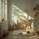 reflective journey with whimsical, nostalgic toy sounds