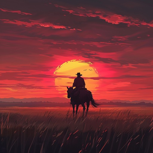 An epic instrumental soundtrack taking you through the wild west with heroic gallops and triumphant melodies, capturing the grandeur and untamed spirit of the frontiers