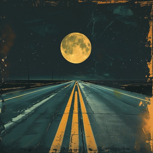 Imagine cruising down a dusty american highway, the night air cool and filled with the raw scent of freedom. This track blends traditional blues rock with a grainy, modern edge, utilizing gritty guitar riffs and a deep rhythmic bass that speaks to the soul of the wanderer.