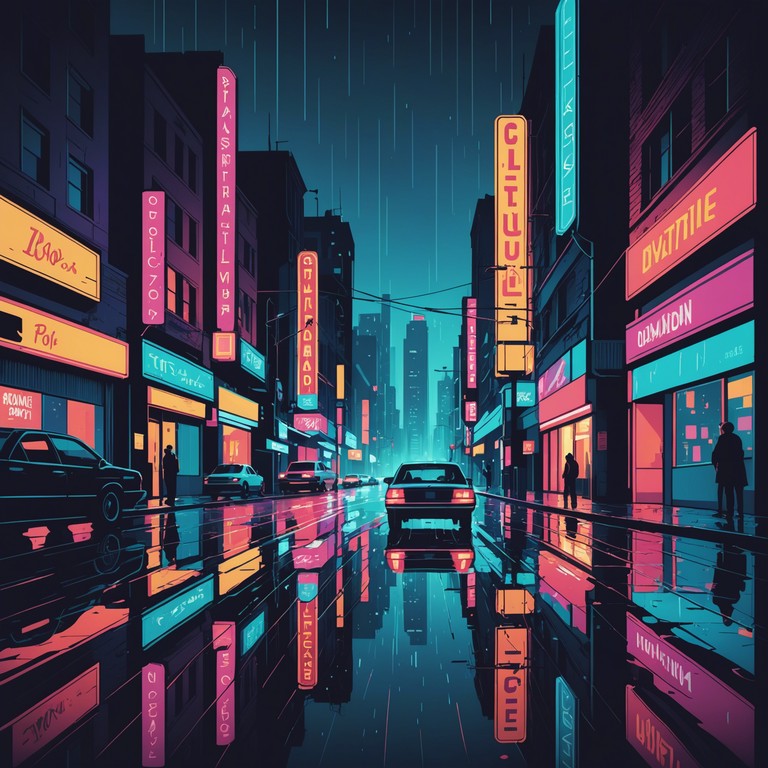 A fusion of hypnotic k pop sounds with a mesmerizing, ethereal backdrop, featuring groovy beats and a captivating atmosphere, perfect for late night city walks or reflective moments.