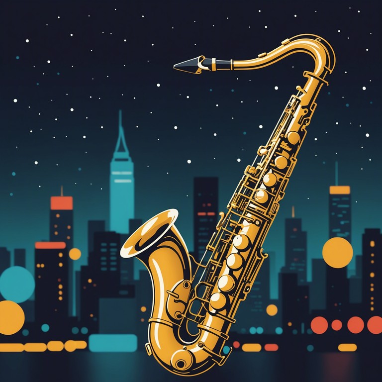 City nights, soft echoes delves deeper into the intimate moments of an urban evening, accentuating each saxophone breath with a synth backdrop that mirrors the fleeting connections made under the neon glow. It’s the sound of the city's soft whispers, layered with romance and elegant beats.