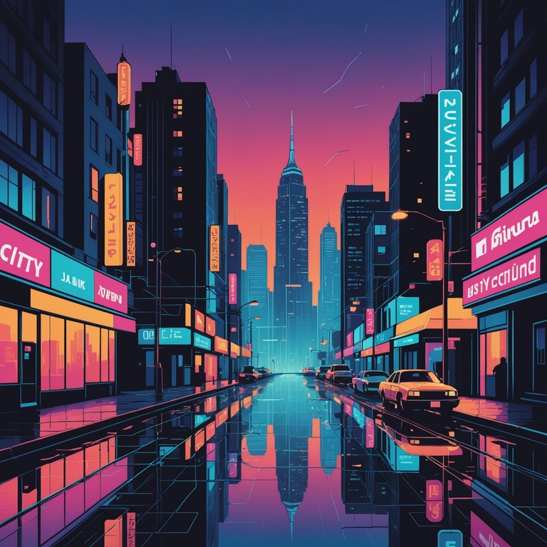 Imagine a storm of emotional bass lines and intricate symphonic layers that capture the essence of an electrifying urban night in the rain. The song utilizes deep bass grooves intertwined with high tension strings, creating a dramatic and passionate soundscape typical of a modern dubstep track. This piece eloquently expresses the raw power and emotion of a nocturnal adventure through a neon lit city.