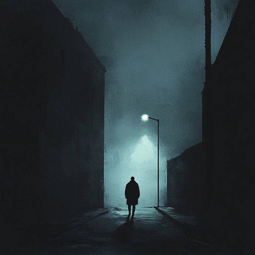 This instrumental track weaves dark synth melodies with brooding basslines to create a sense of unease and mystery, reminiscent of wandering through empty streets under flickering neon lights