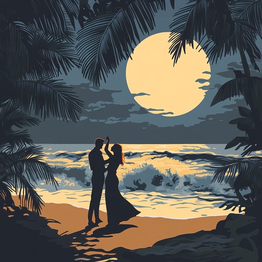 An evocative instrumental track blending traditional cumbia rhythms with lush, tropical melodies, capturing a romantic, moonlit night. Smooth accordion harmonies weave through salsa inspired percussion, creating an atmosphere of warmth and passion. Perfect for a night of intimate dance.