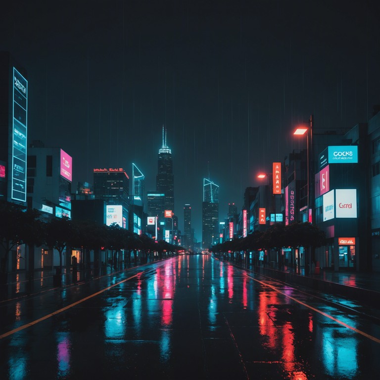 An instrumental track that captures the essence of introspection and self discovery set against an electronic backdrop. The song uses the emotive power of resonance to reflect the highs and lows of a solitary urban night walker, contemplating life amidst the glowing neon lights of a city that never sleeps.