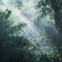 atmospheric blend of jungle rhythms and ethereal ambiance