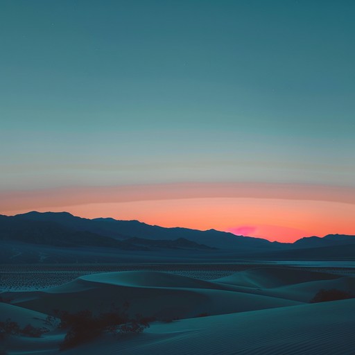 This track should capture the expansive and liberating feel of the american west, with a strong sense of journey and adventure exemplified by a vivid sunset over a desert landscape. Percussive elements should mimic horse hooves and a breeze in sparse grass, while the melody carries the loneliness and beauty of the wilds