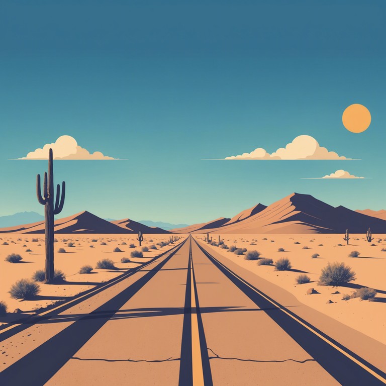 Imagine cruising down an endless dusty highway under a vast blue sky, the sound of an acoustic guitar capturing the spirit of freedom and exploration. This bold country instrumental invites you to lose yourself in the grandeur of the great american landscape, offering a soundtrack to adventure with a mix of soul stirring melodies and energetic rhythms.