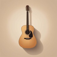 soft guitar strings weave calming serenity