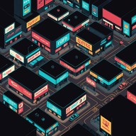 unsettling journey through neon dystopia