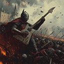 intensely epic deathcore depicting final kingdom charge